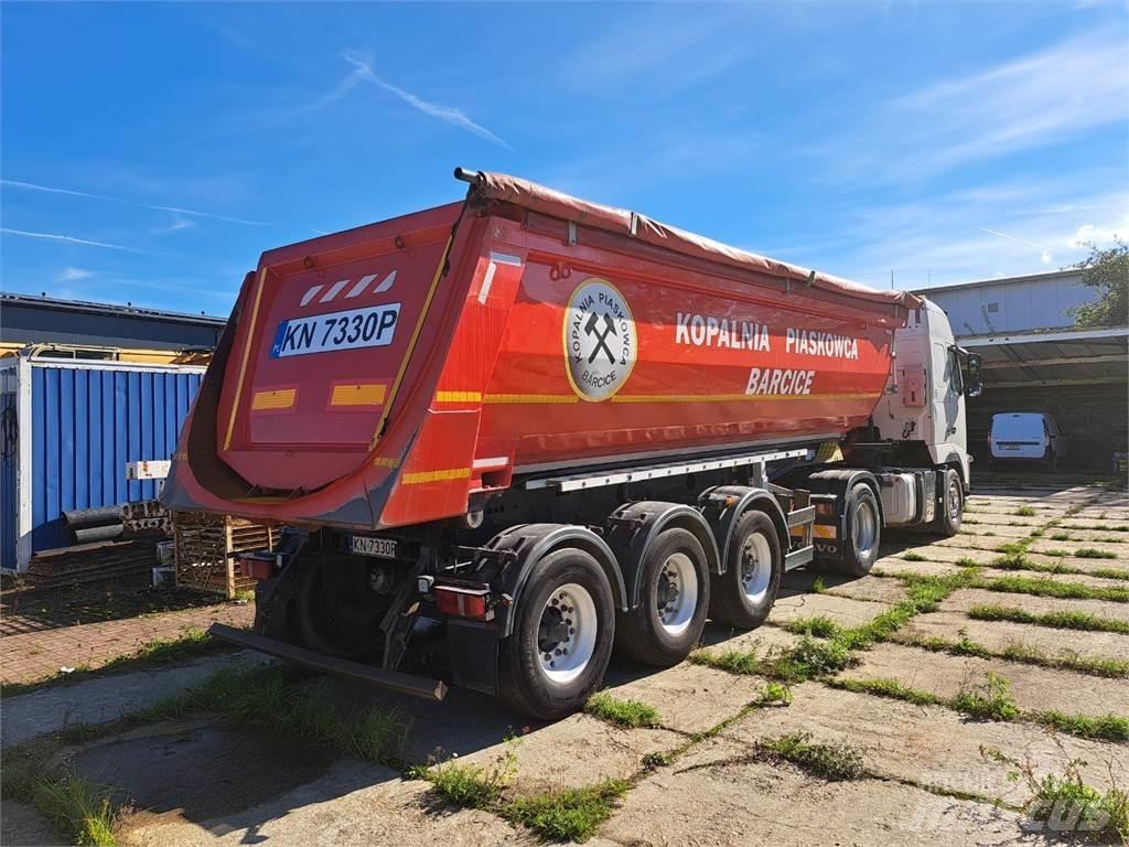  FX Meiller KISA 3 Tipper trailers