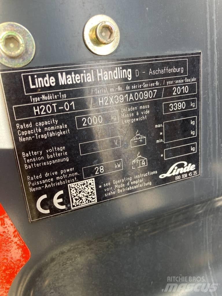Linde H20T/391 LPG trucks