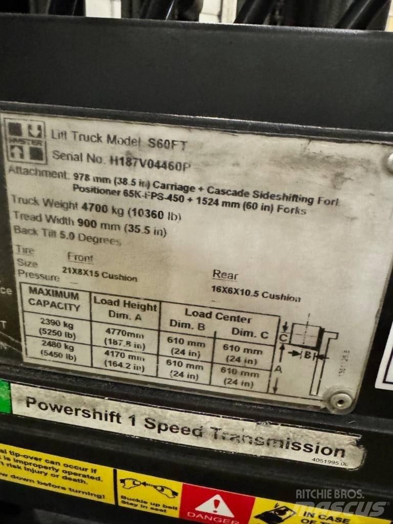 Hyster S 60 FT Forklift trucks - others