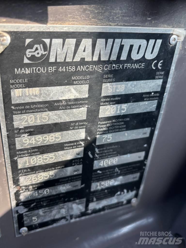 Manitou MT 1440 Telescopic handlers