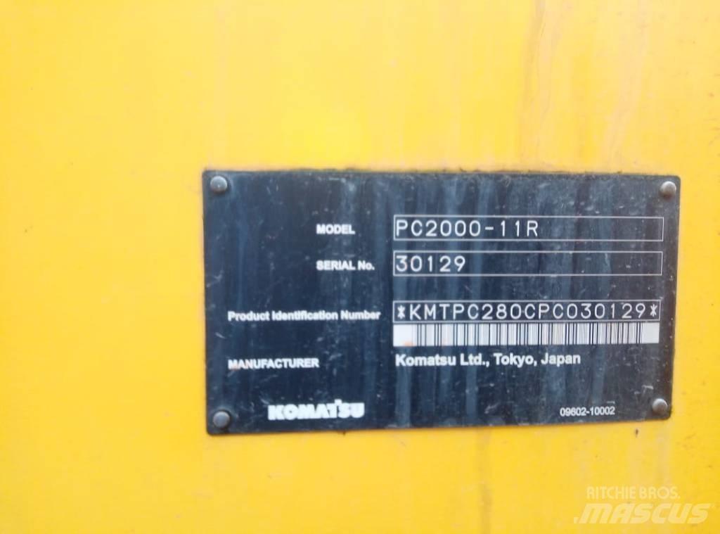 Komatsu PC 2000 Crawler excavators