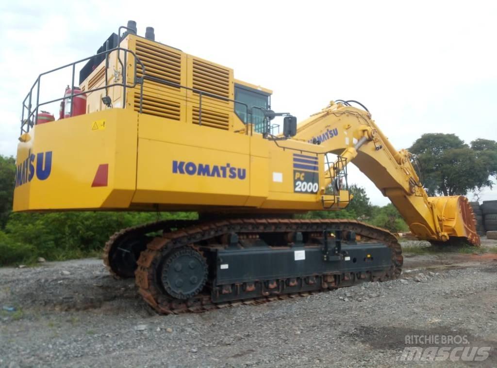 Komatsu PC 2000 Crawler excavators