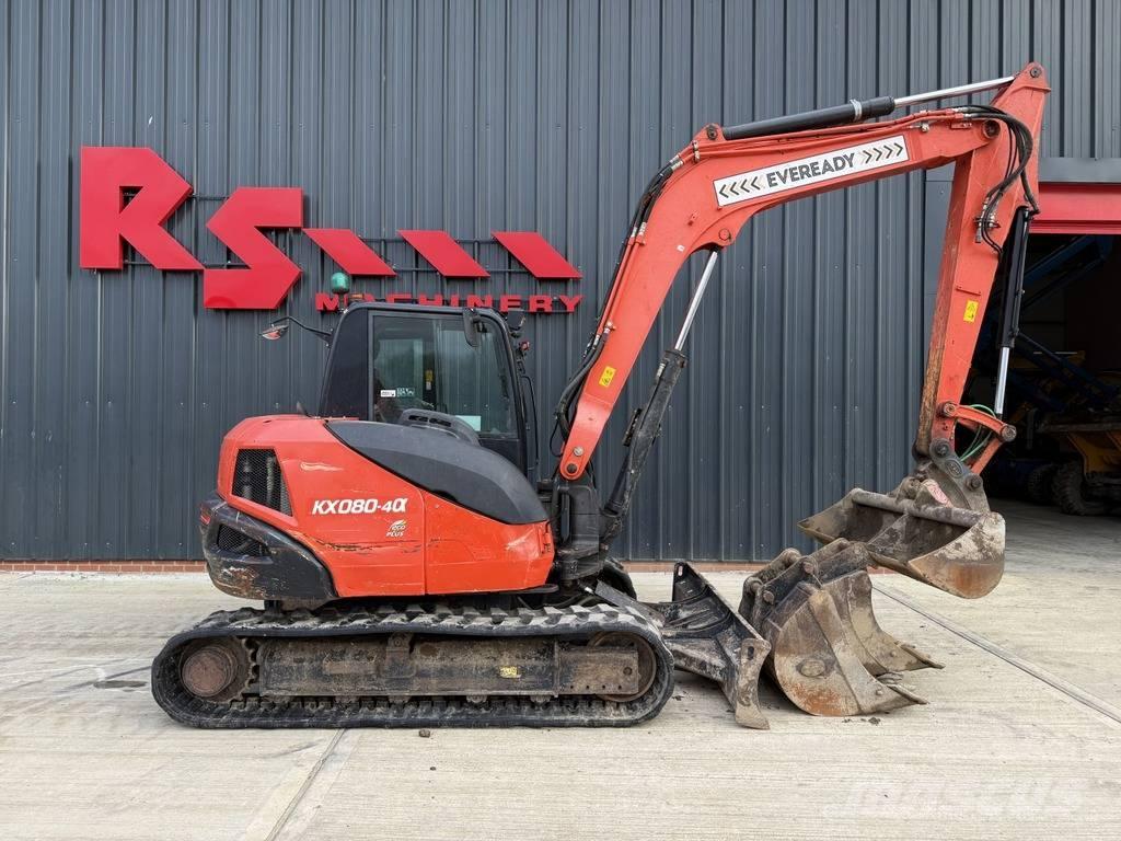 Kubota KX 080-4 Midi excavators  7t - 12t