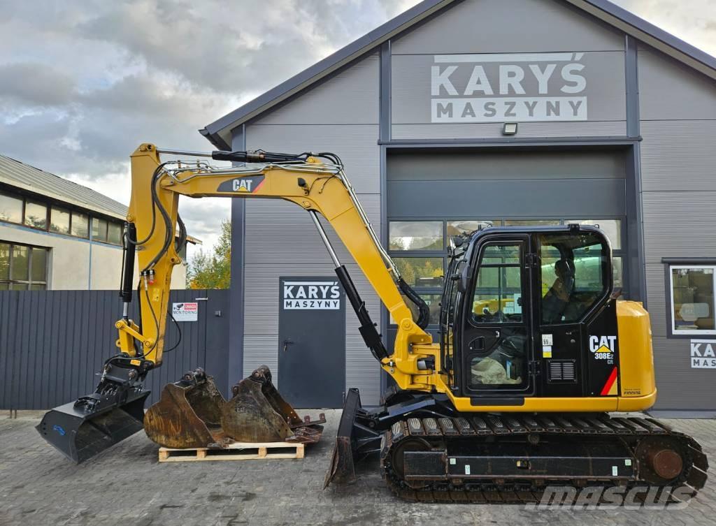 CAT 308 E 2 CR Midi excavators  7t - 12t