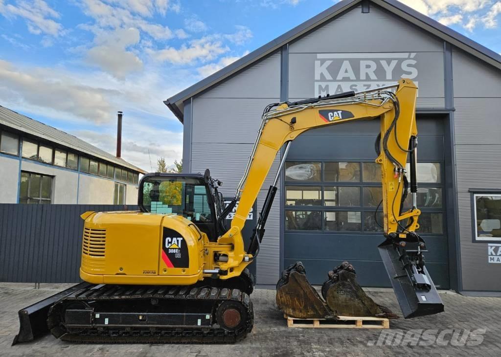 CAT 308 E 2 CR Midi excavators  7t - 12t