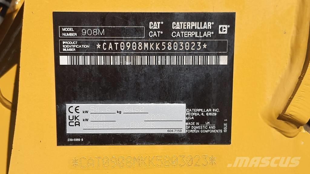 CAT 908M  Cat 908 Wheel loaders