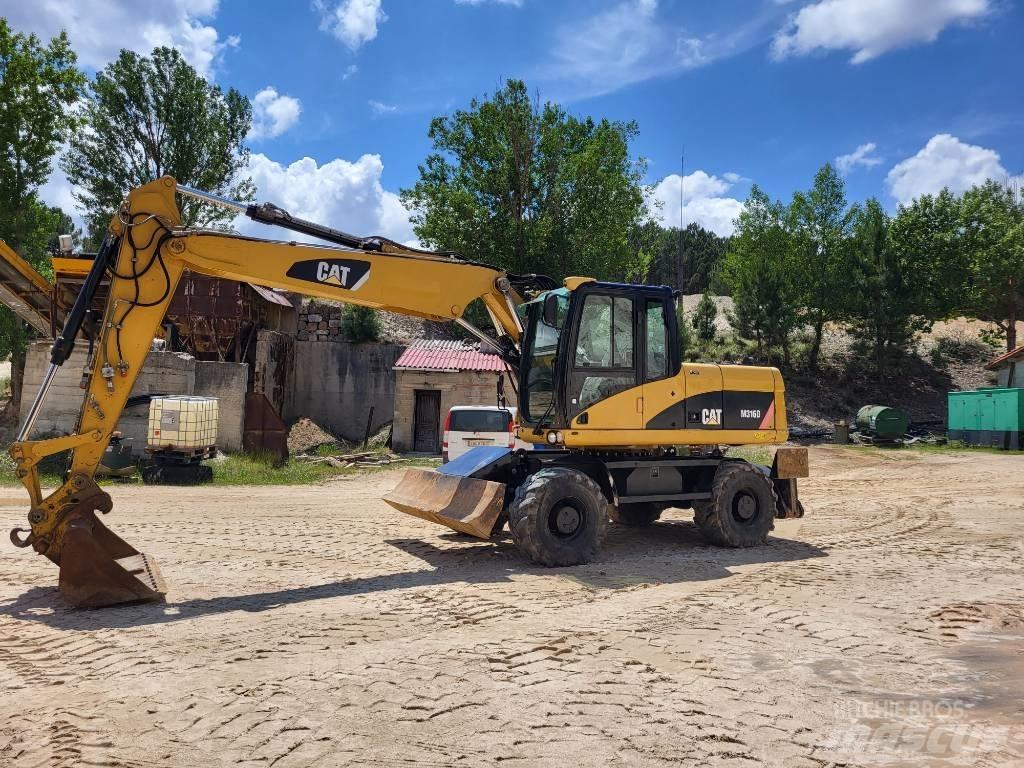 CAT 316d Wheeled excavators