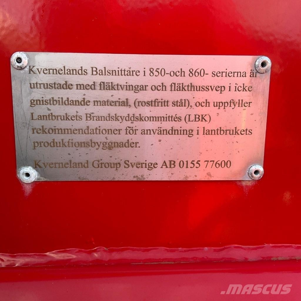 Kverneland 852 Bale shredders, cutters and unrollers