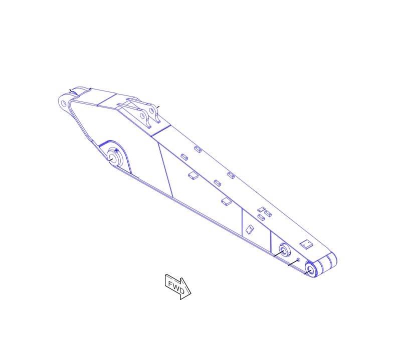 CAT 320 Booms and arms