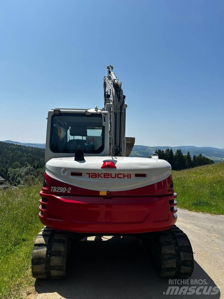 Takeuchi TB 290 Midi excavators  7t - 12t