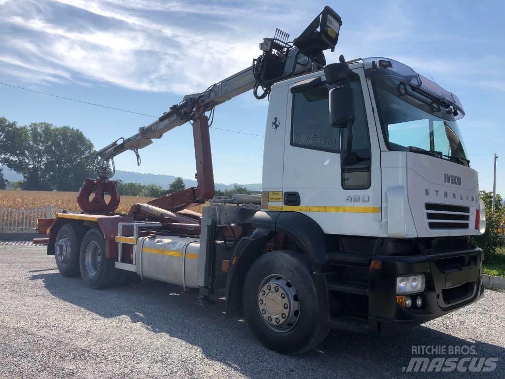 Iveco Stralis 430 Cable lift demountable trucks