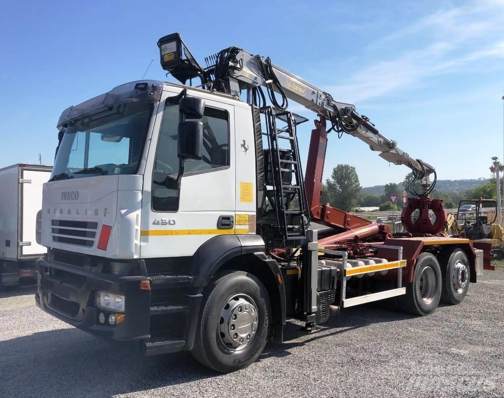 Iveco Stralis 430 Cable lift demountable trucks