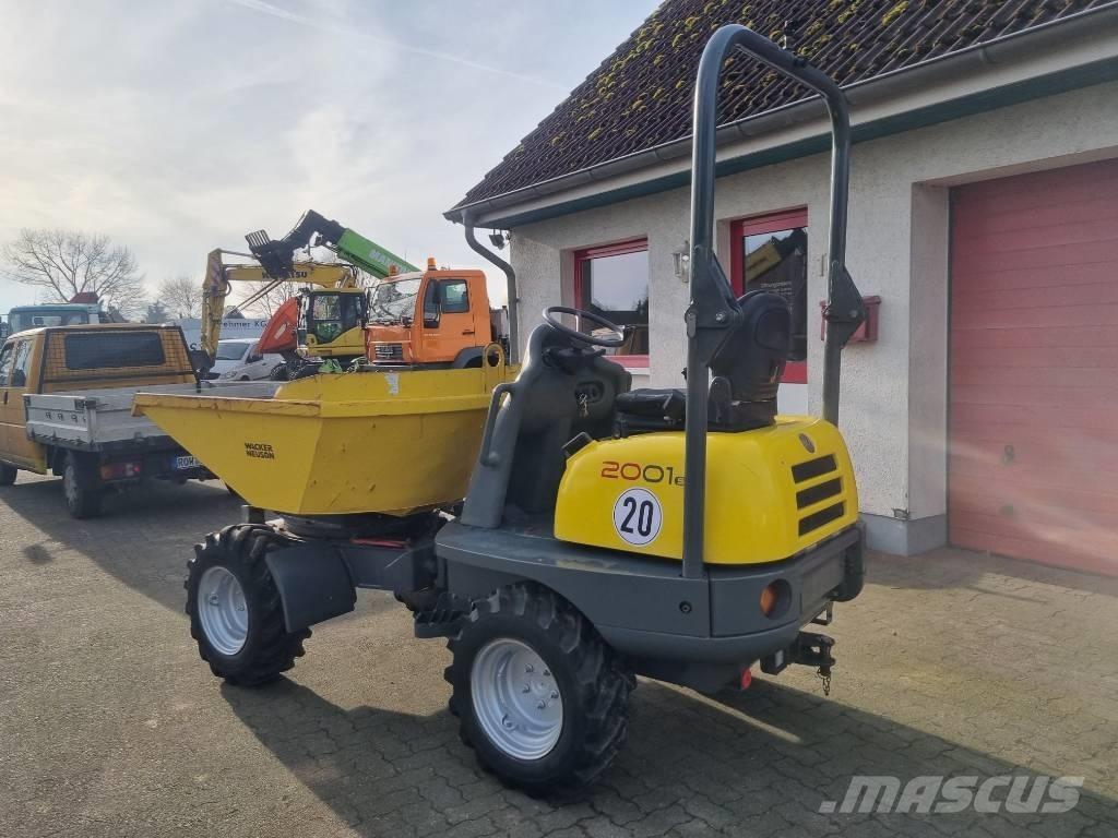 Wacker Neuson 2001 Site dumpers