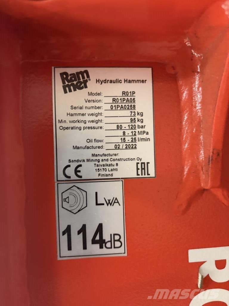 Rammer R01P Hammers / Breakers