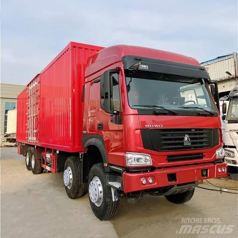 Howo 371 Box body trucks