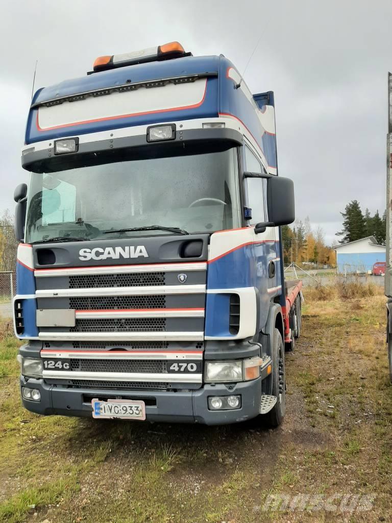 Scania R 124 Crane trucks