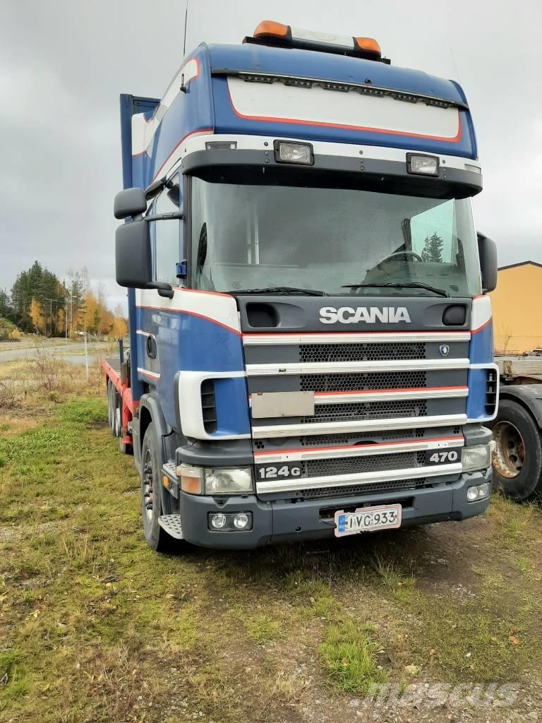 Scania R 124 Crane trucks