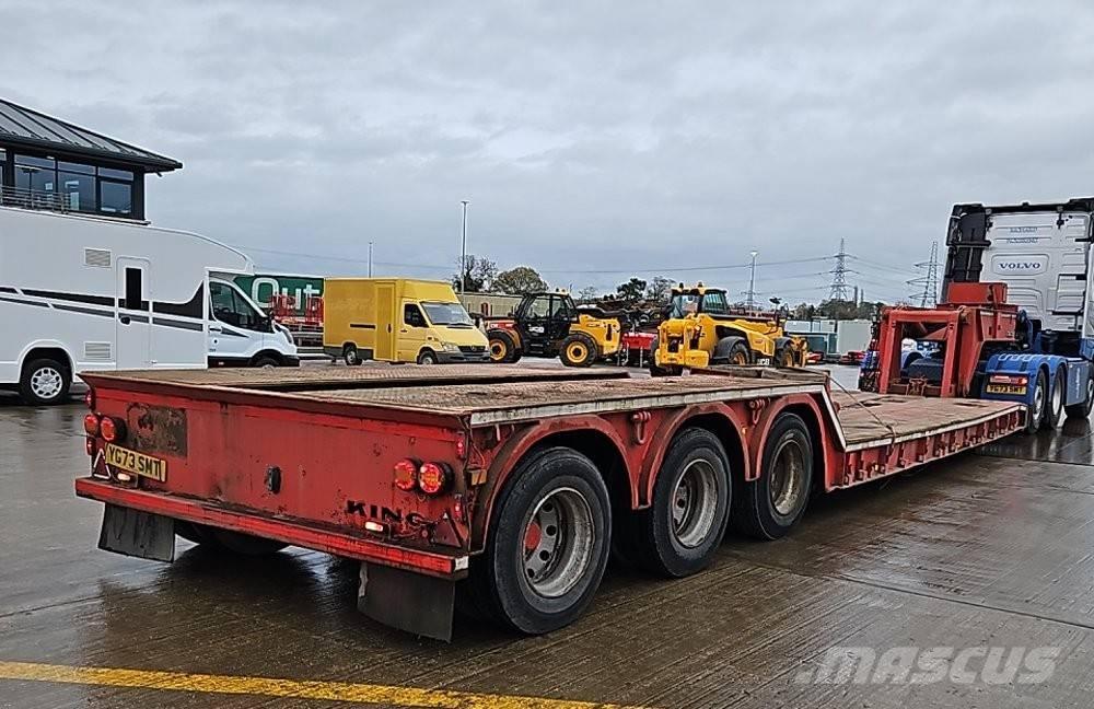 King GTL 70/3HS Low loader-semi-trailers