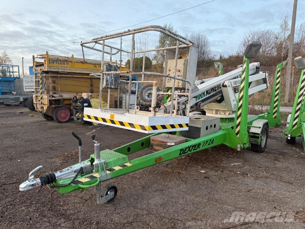 Dexter 17ZA Trailer mounted aerial platforms