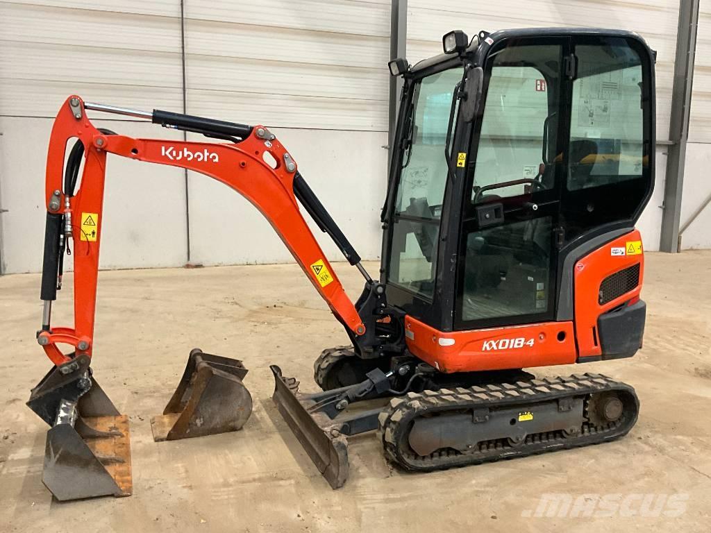 Kubota KX 018-4 Mini excavators < 7t (Mini diggers)