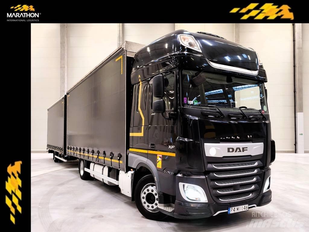 DAF XF 450 Curtainsider trucks
