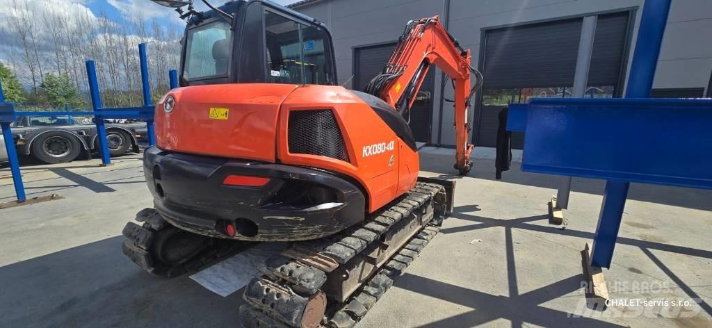 Kubota KX 080-4 CX Midi excavators  7t - 12t