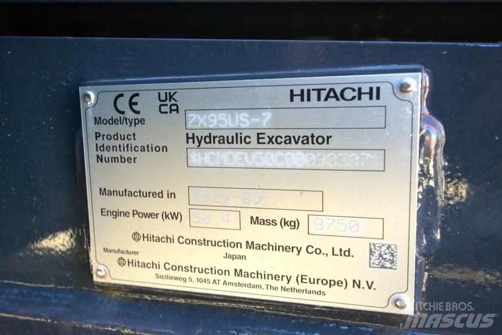 Hitachi ZX 95 US-7 Midi excavators  7t - 12t