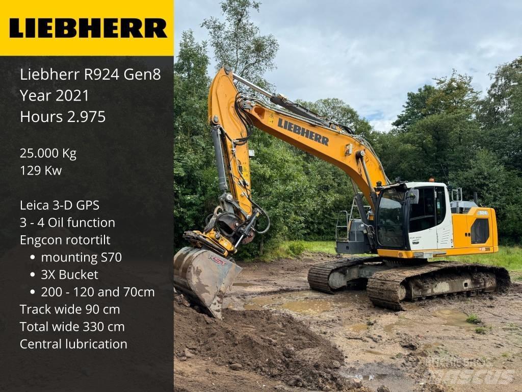 Liebherr R 924 Crawler excavators