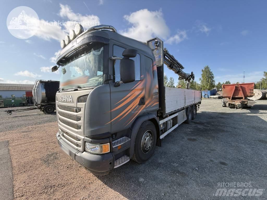 Scania G 450 LB Crane trucks