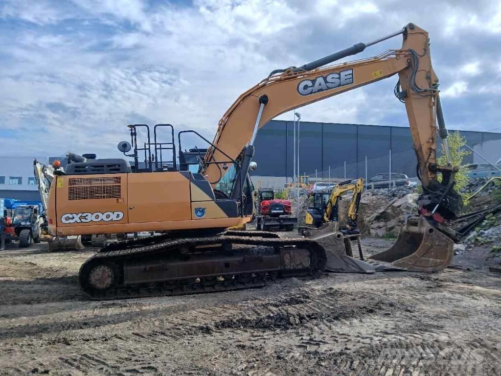 CASE CX300D Crawler excavators