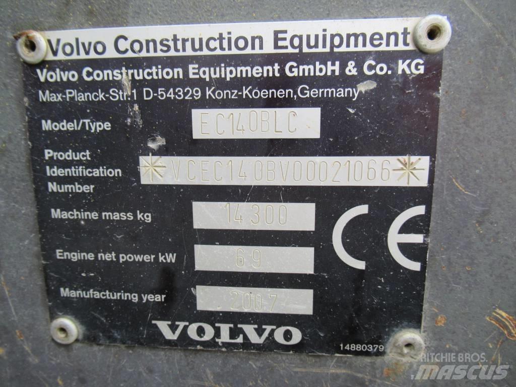 Volvo EC 140 B LC Crawler excavators