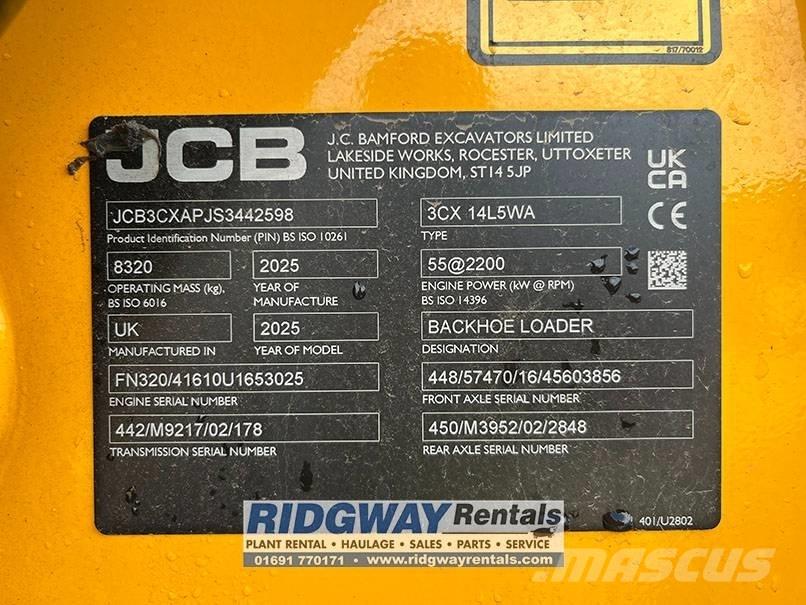 JCB 3 CX Backhoe loaders
