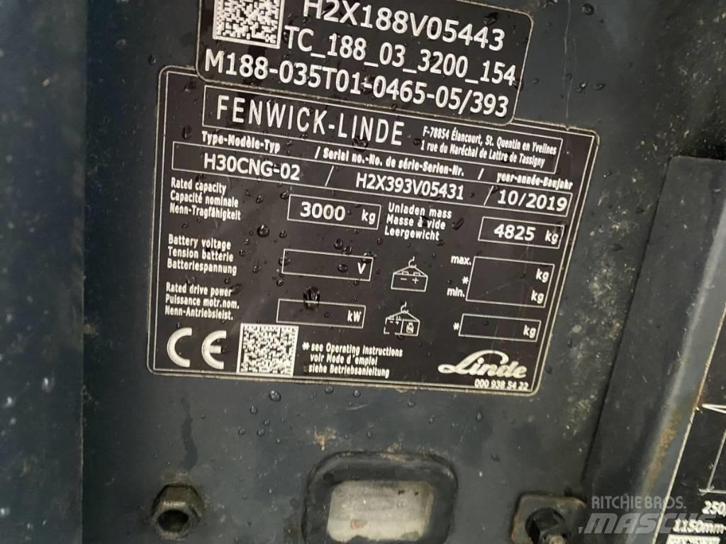 Linde H30CNG-02 LPG trucks