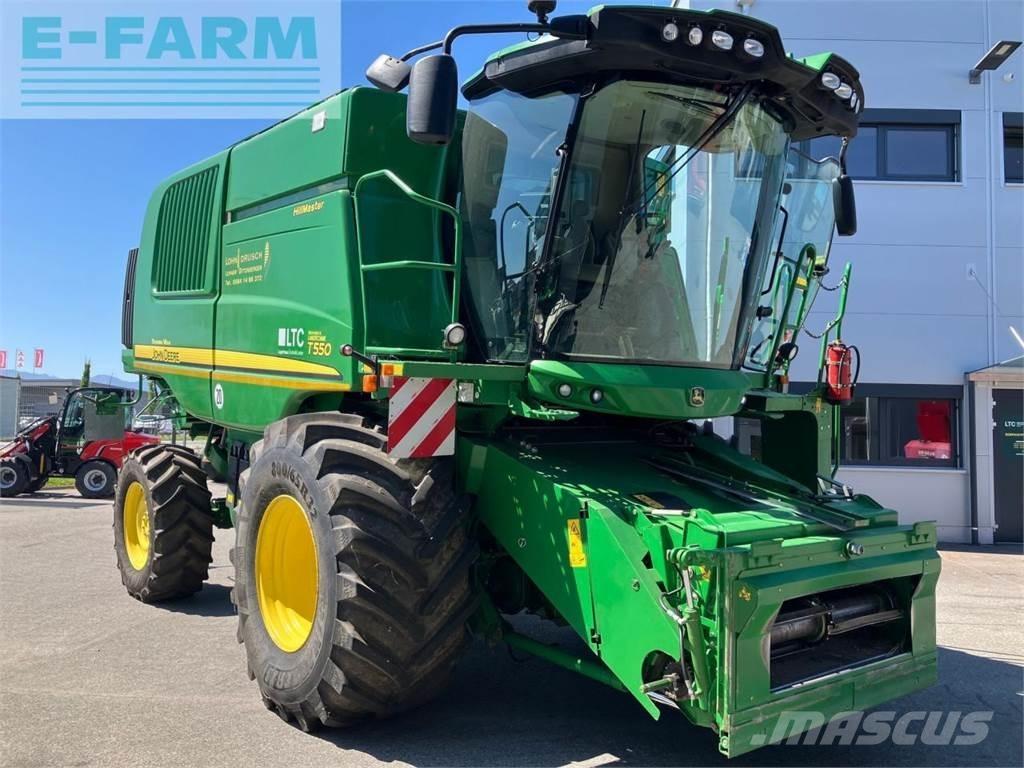 John Deere T550 HM Combine harvesters