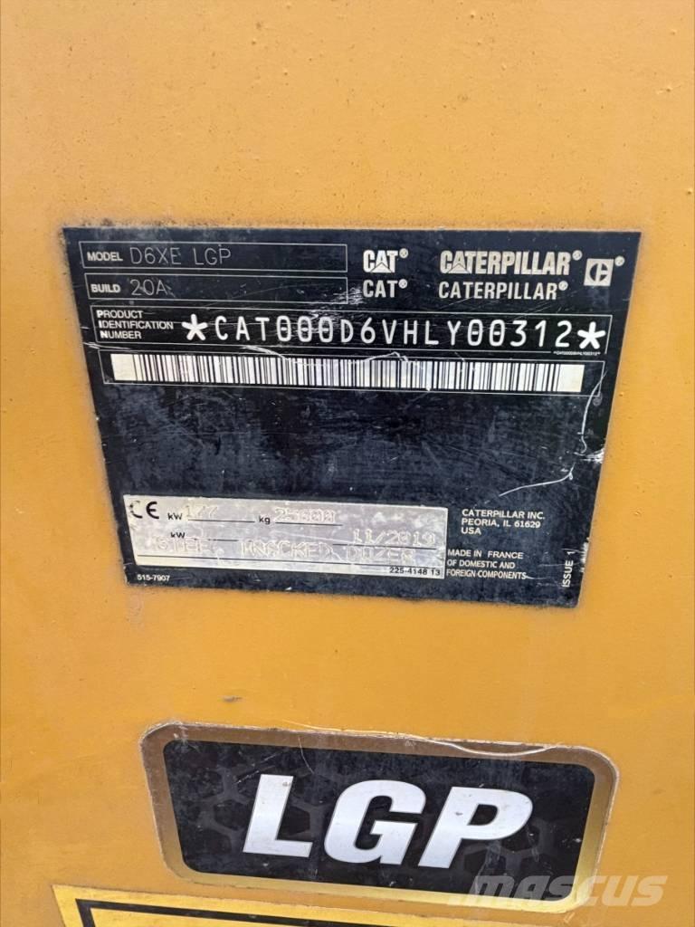 CAT D 6 XE LGP Crawler dozers