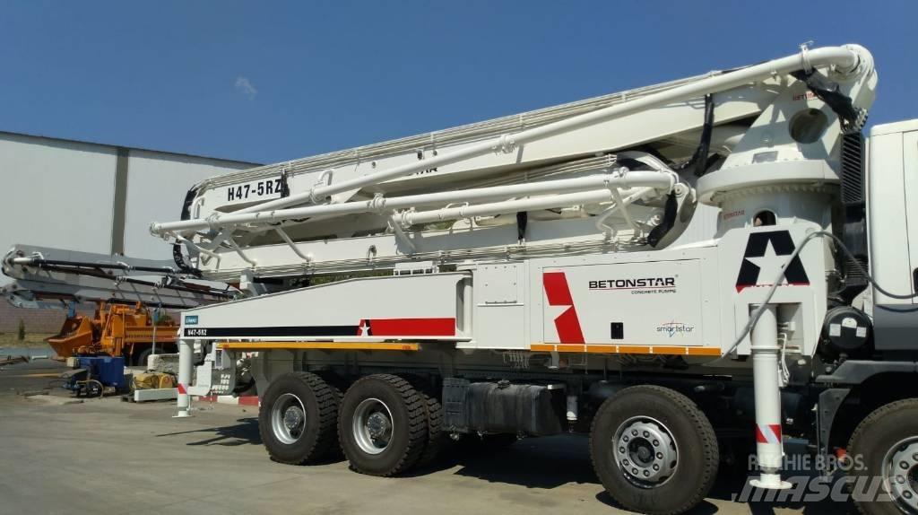 Betonstar 47M-5RZ Concrete pump trucks