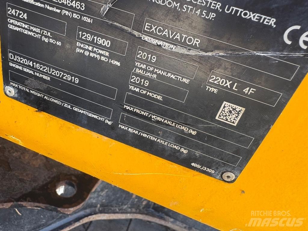 JCB 220X Crawler excavators