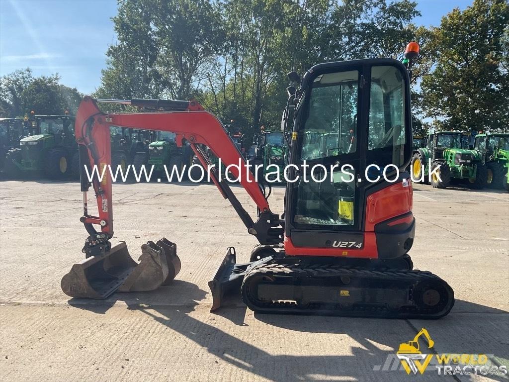 Kubota U 27-4 Mini excavators < 7t (Mini diggers)