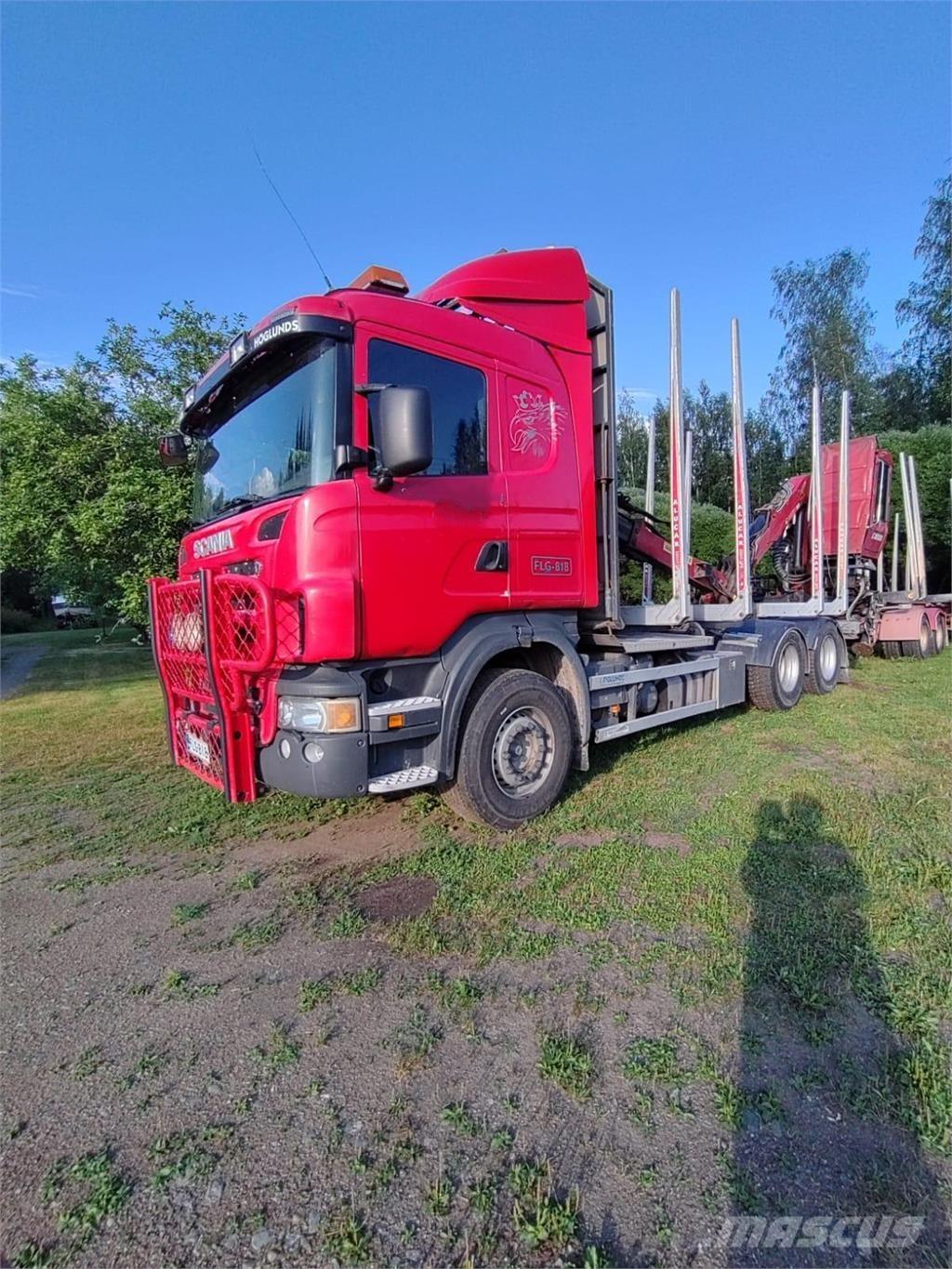 Scania R620 6x4 Timber trucks