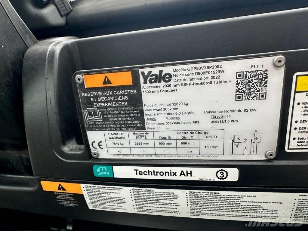 Yale gdp80vx9 Diesel trucks