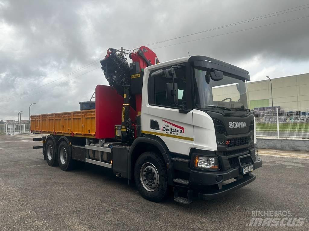 Scania P 370 Crane trucks