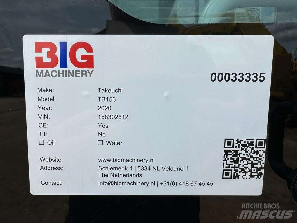 Takeuchi TB153 Special excavators