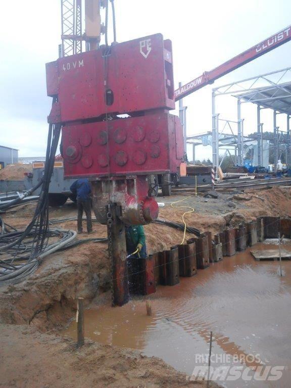 PVE 40 VM Vibratory pile drivers