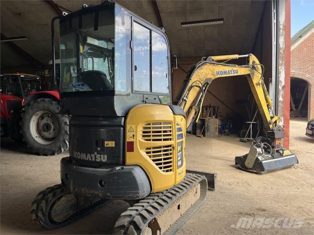 Komatsu PC27MR-2 Wheeled excavators