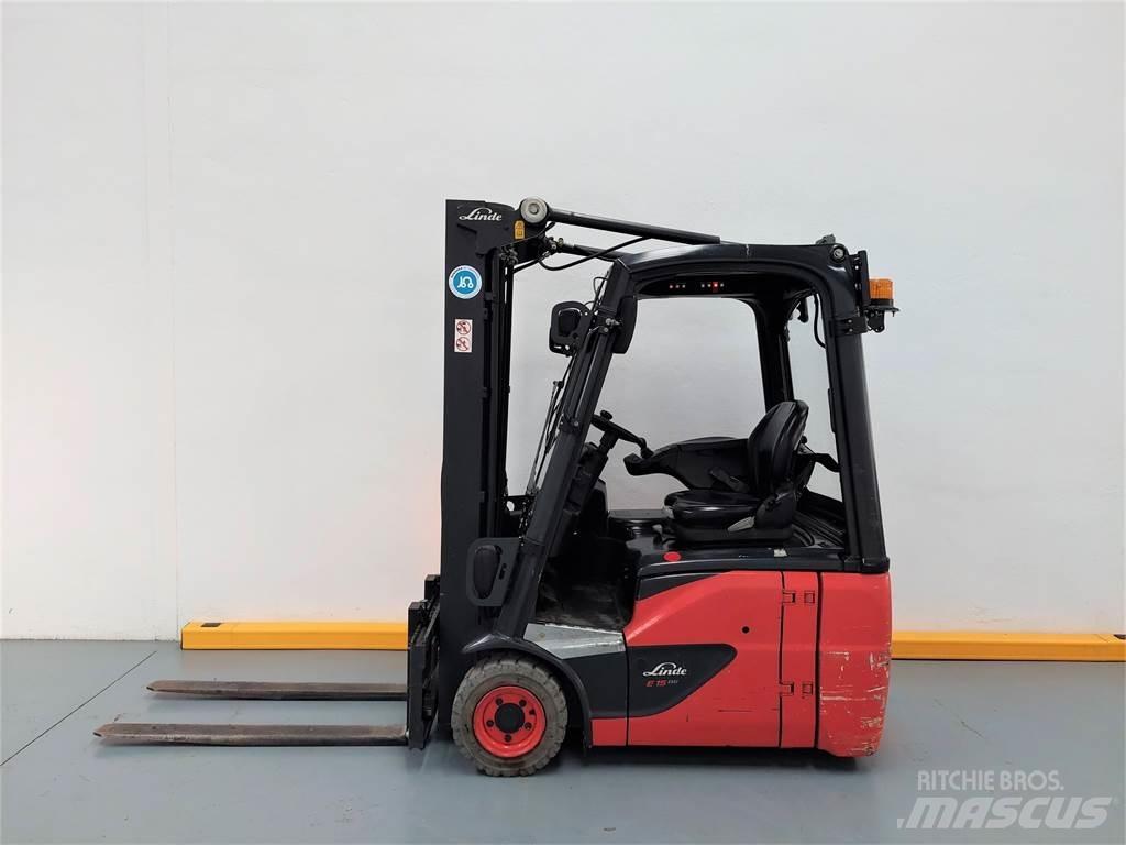 Linde E15 EVO Electric forklift trucks