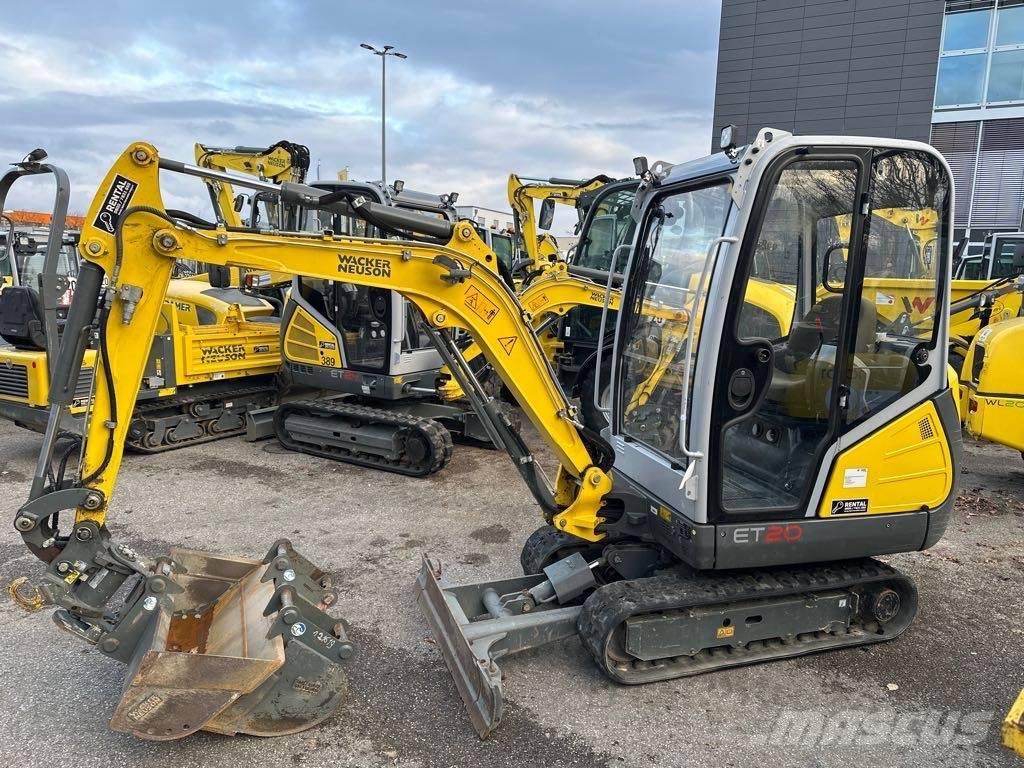 Wacker Neuson ET20 Crawler excavators