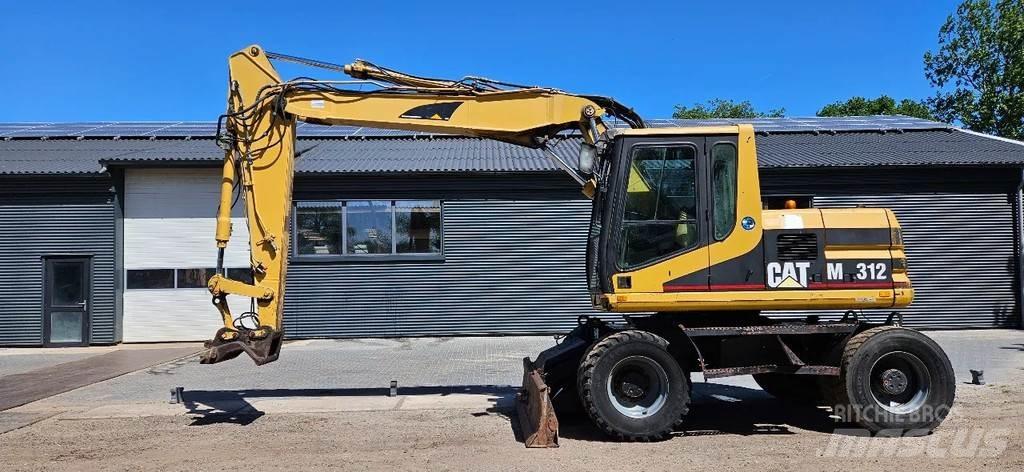 CAT M312 Wheeled excavators
