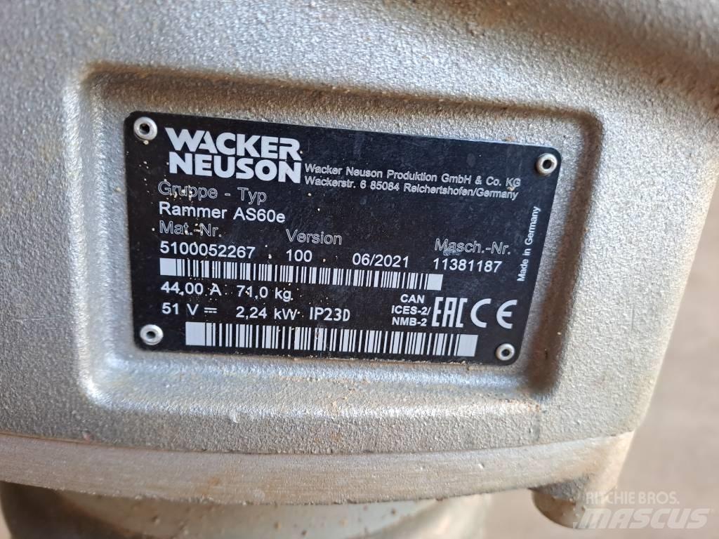 Wacker Neuson AS60e Tampers