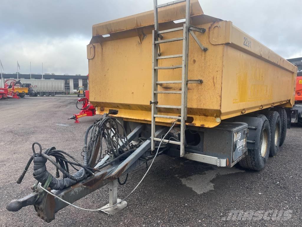 Metsjö Meta Dump 6.3 Tipper trailers