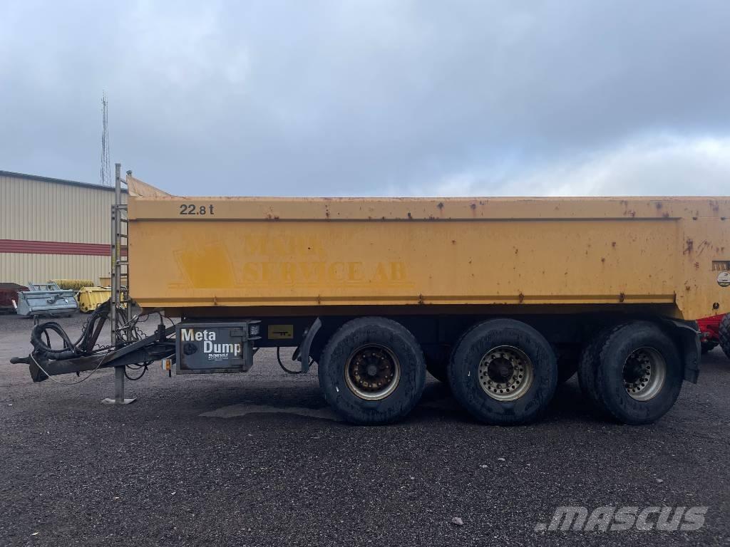 Metsjö Meta Dump 6.3 Tipper trailers